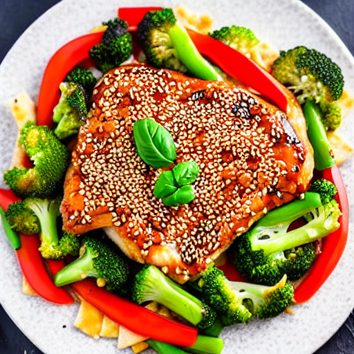 Sesame Chicken Crust