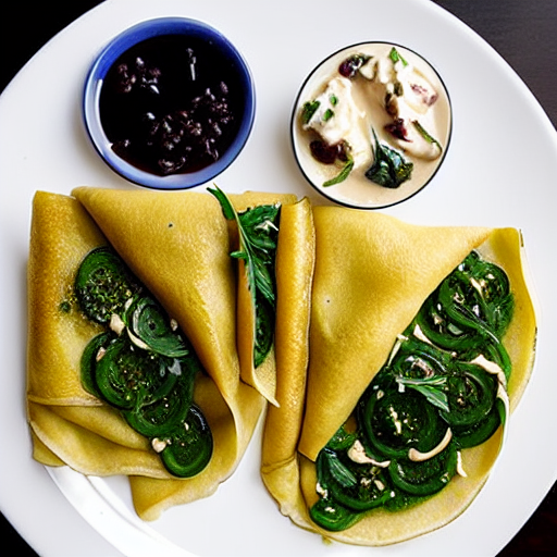 Crêpes aux Algues