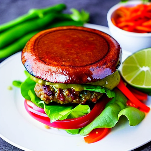 Keto Thai Chili Burger