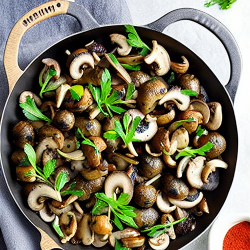 Herbed Wild Mushrooms