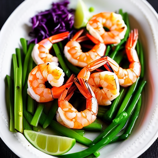 Korean Garlic Shrimp
