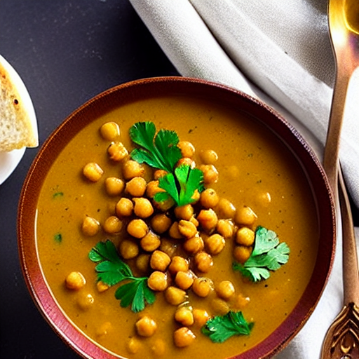 Bissara with Chickpeas