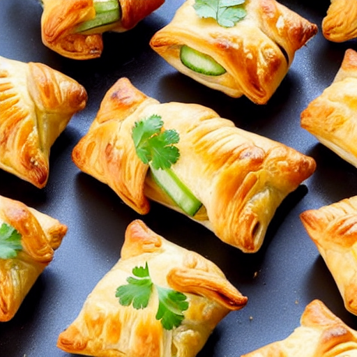 Savory Puff Pastry Bites
