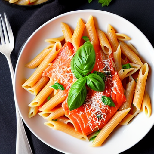 Penne al Salmone