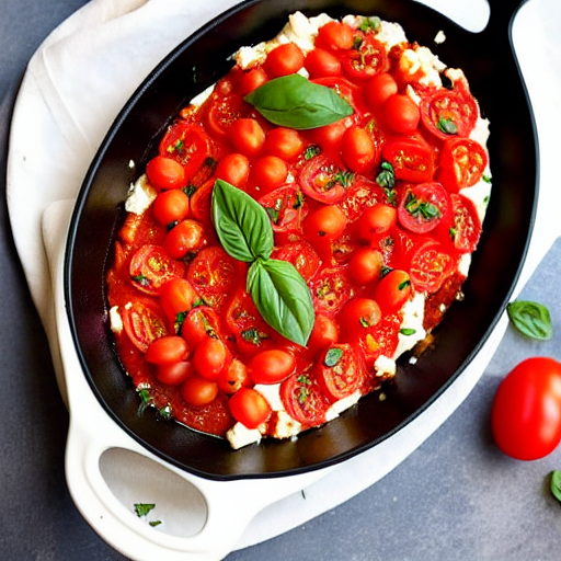 Baked Feta and Tomatoes