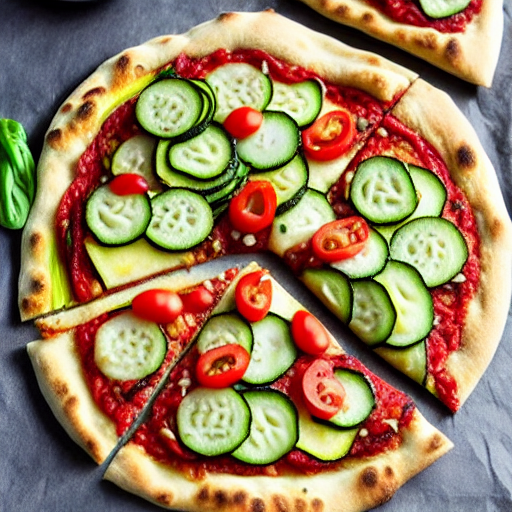 Zucchini Pizza