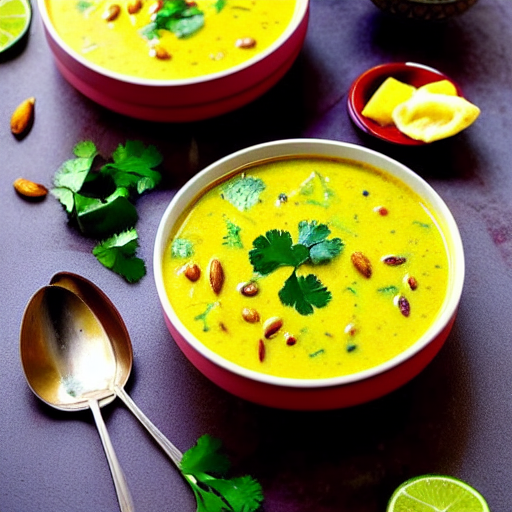 Kadhi Chutney Soup