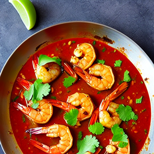 Spicy Shrimp Bil Toum