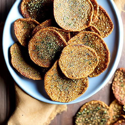 Baked Zaatar Chips