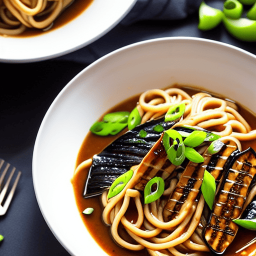 Yaki Goya Miso Nasu Udon Miso