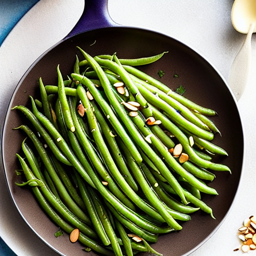 Savory Green Bean Almondine