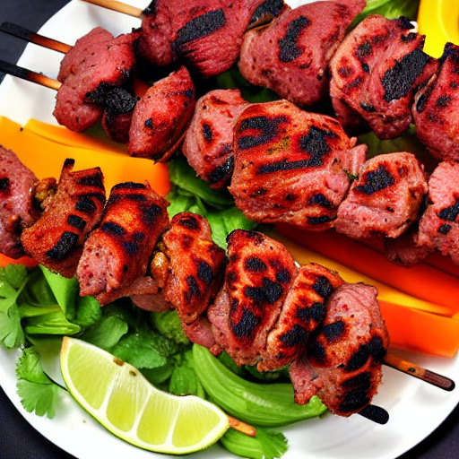 Mouhammara Kebabs