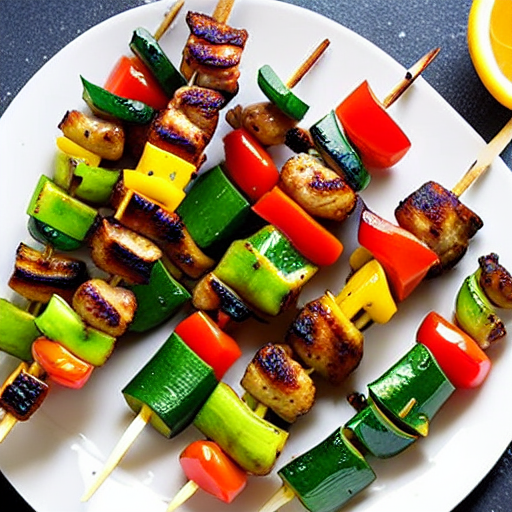 Brochetas de Verduras