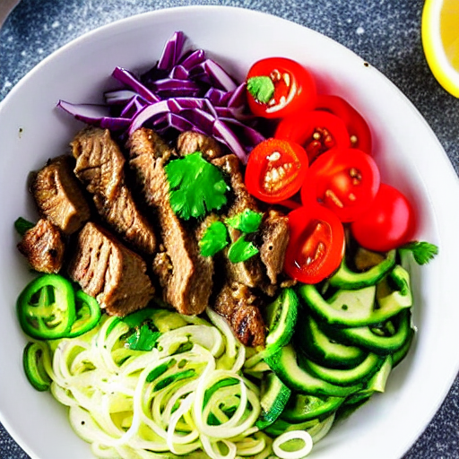 Keto Gyro Bowl