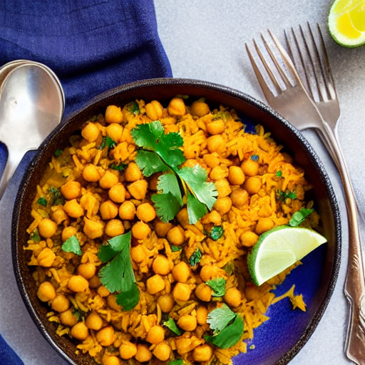 Chickpea Rice Tagine