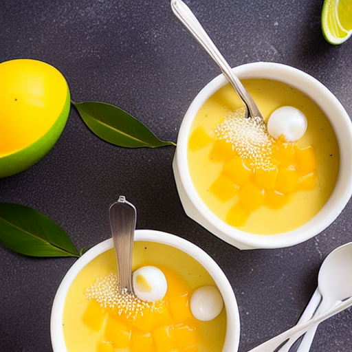 Mango Coconut Sago