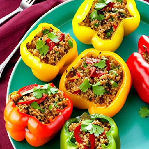 Baked Stuffed Bell Peppers