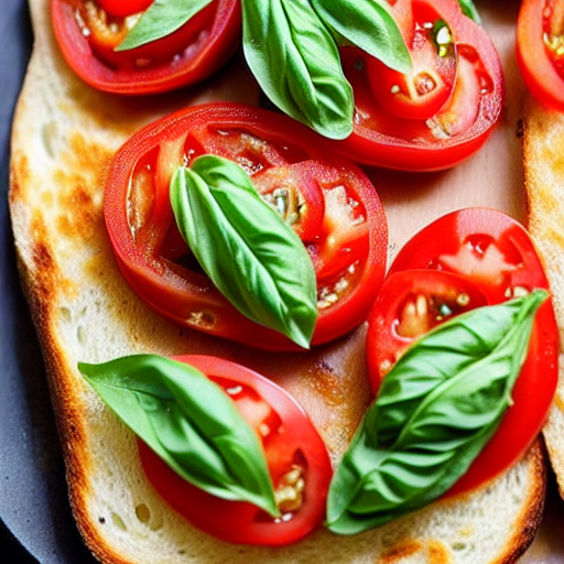 Tomato and Basil Bruschetta