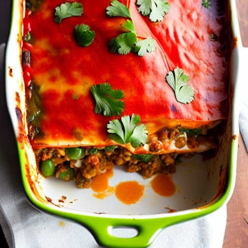 Keto Mexican Lasagna