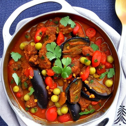Keto Moroccan Eggplant Stew