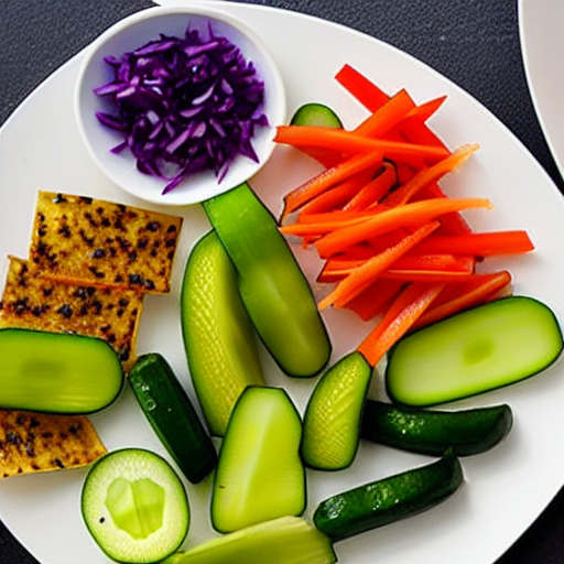 Korean Pickled Cucumbers