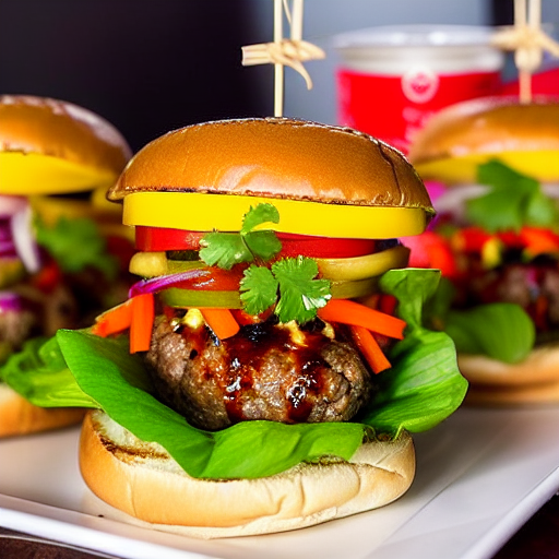 Thai BBQ Burger