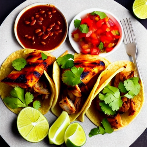 Tacos de Pollo Asado