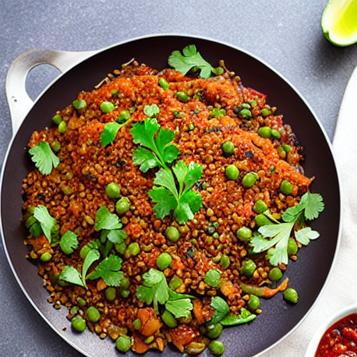 Mujadara with Lentils