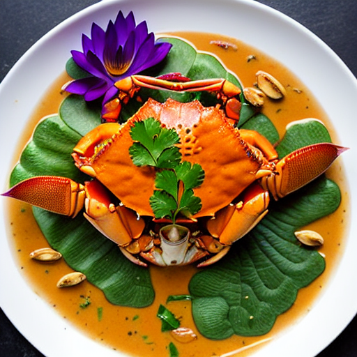 Lotus Root Crab