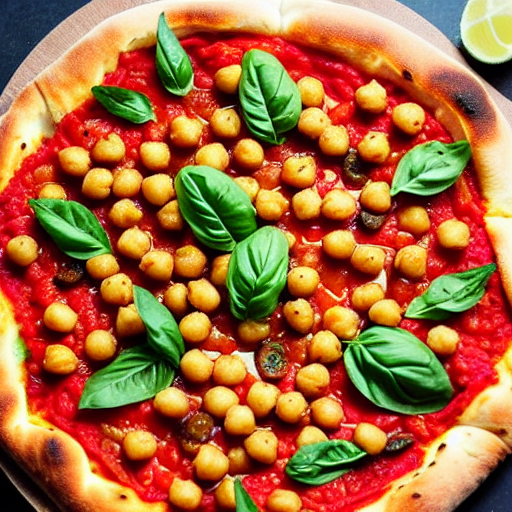 Pizza de Garbanzos