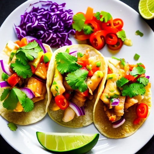 Tacos de Pescado al Ceviche