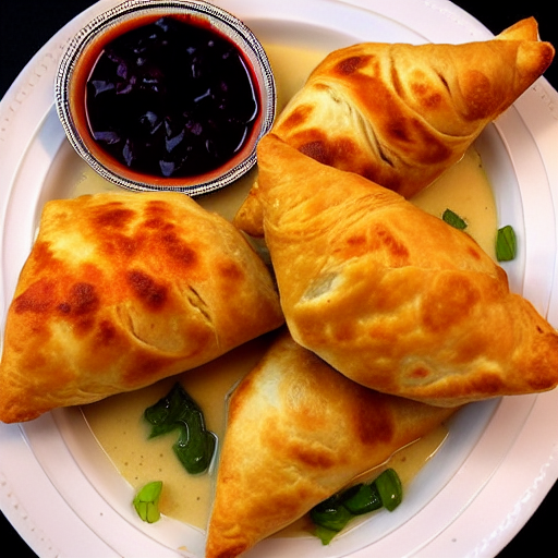 Briouat with Chicken