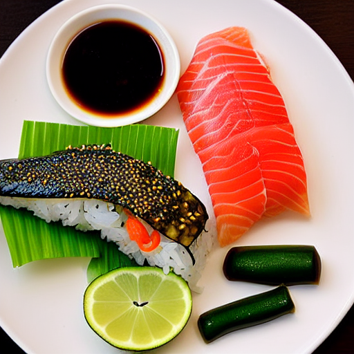 Sushi with Mackerel