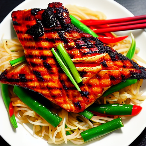 Hunan Spicy Grilled Fish