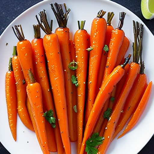 Honey Soy Glazed Carrots