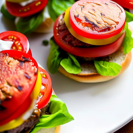 Burgers alla Caprese