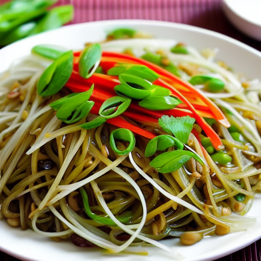 Mung Bean Sprouts Stir-Fry