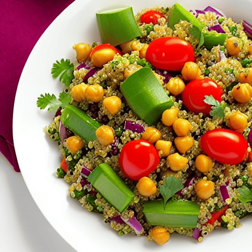 Vegetable and Quinoa Salad with Lentils and Spinach and Chickpeas and Lentils and Spinach and Lentils and Spinach and Lentils and Spinach and Lentils and Spinach