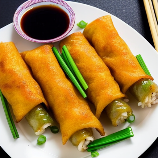 Fried Rice Rolls