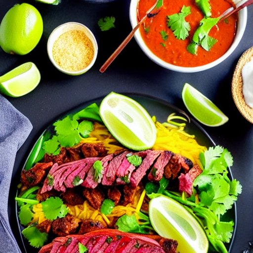 Tlayudas con Asada
