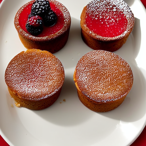 Financier aux Amandes