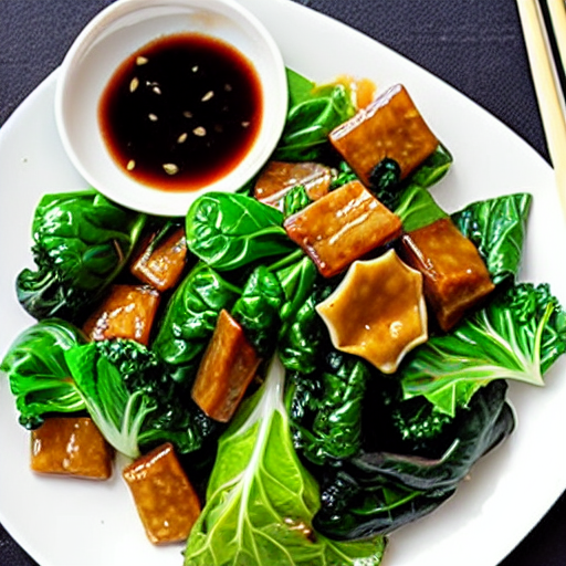 Choy Sum with Oyster Sauce