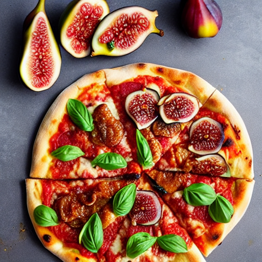 Pizza con Fichi