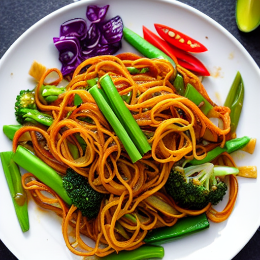 Crispy Vegetable Noodles