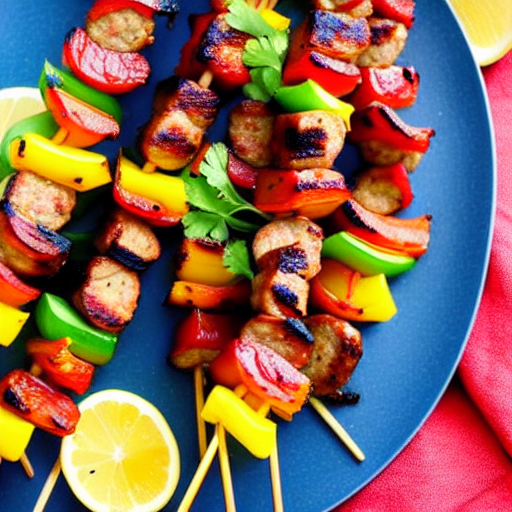 Merguez Sausage Skewers