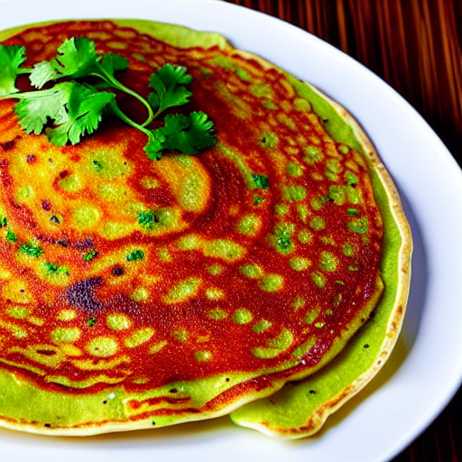 Dosa with Chutney
