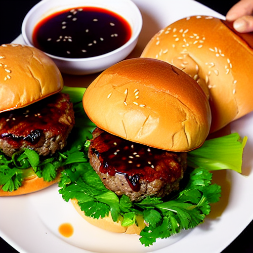 Cantonese Pork Burger