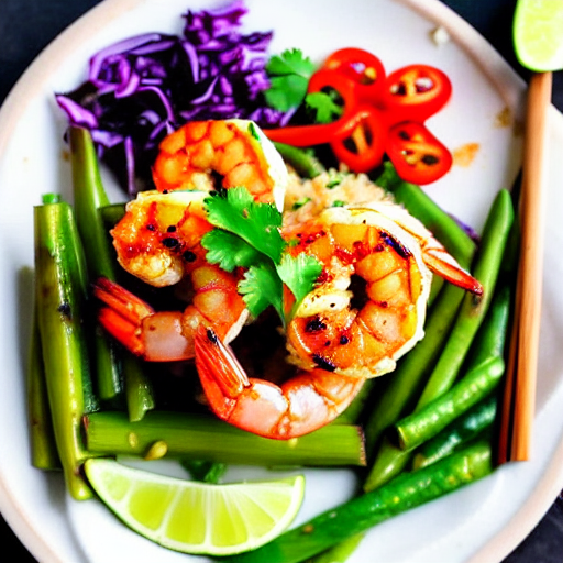 Baked Thai Shrimp
