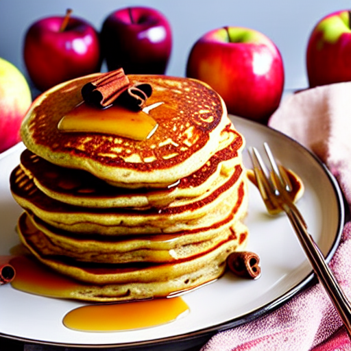 Cinnamon Apple Pancakes