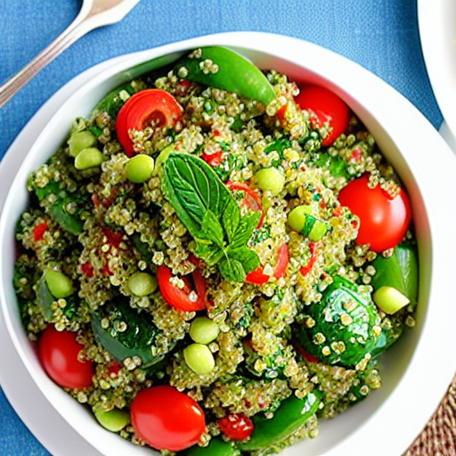 Minted Quinoa Salad